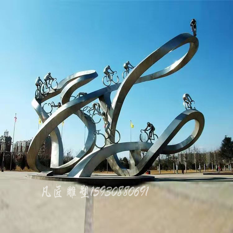 景观园林不锈钢雕塑价格