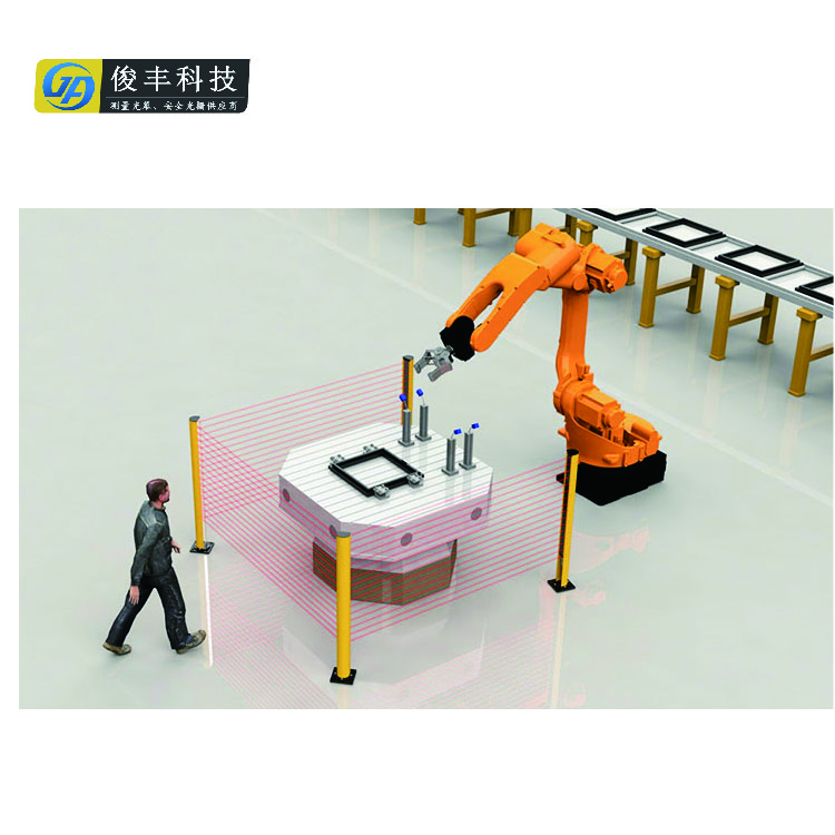 自动化设备安全光栅 FSA机器人薄安全光幕 抗干扰