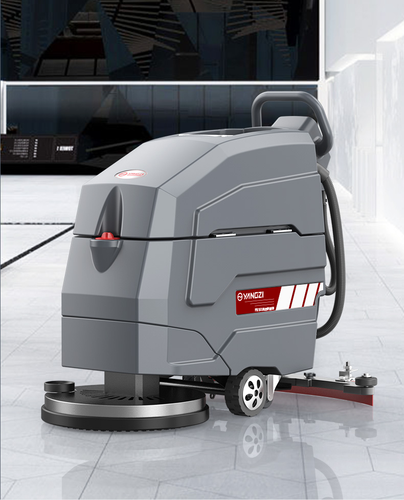 扬子x4手推式洗地机工厂车间仓库拖地机超市展厅商用电动擦地机