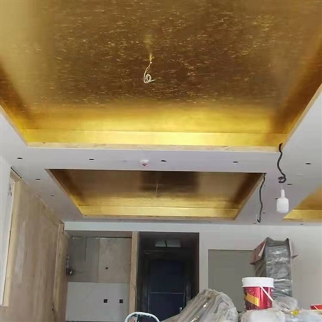 金箔银箔施工队金箔工程队贴金箔老师傅手工金箔工人师傅