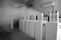 新疆和田 人员消毒机 超声波雾化机 人员消毒设备案例分享