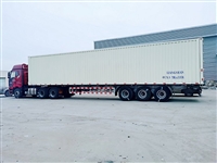 13米一体式双展翼厢 集装箱骨架半挂车 物流快递飞翼半挂车