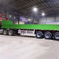 轻量化侧翻自卸半挂车 13米偏翻自卸6加1油缸 配置参数