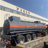 保温罐半挂车 内置钢衬塑 可分期 包上户 售后无忧