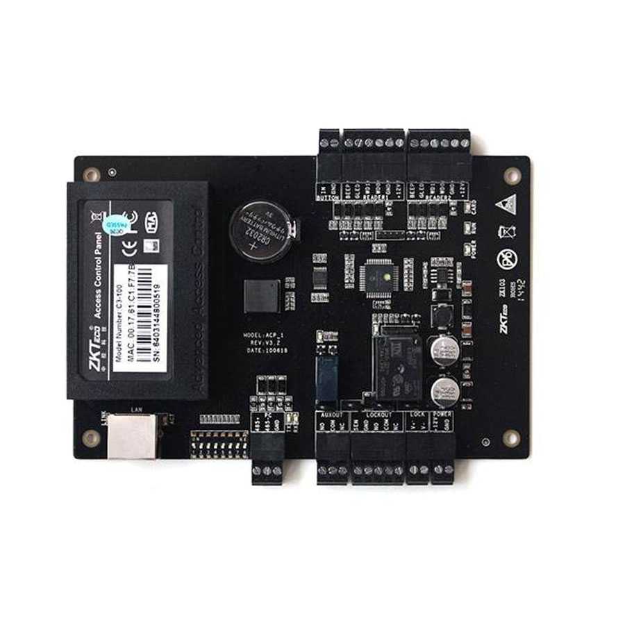 c3-100,c3-200,c3-400 zkteco中控智慧 单门双门四门门禁控制器 inbio