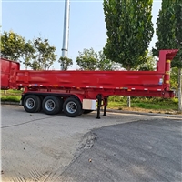 直顶后翻自卸车 40吨自卸半挂车 公告营运型号