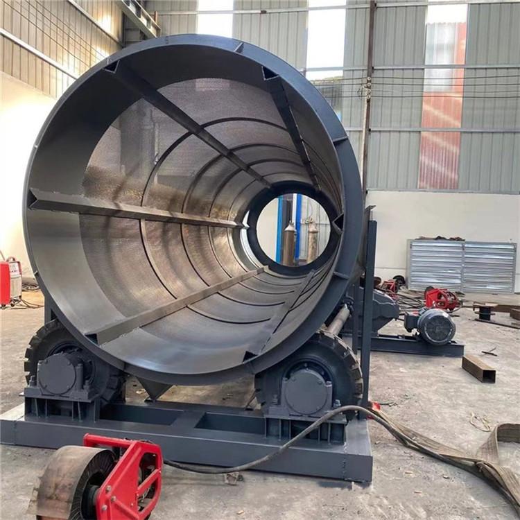 石块泥土分离机厂家 可移动式石头筛选机 筛土机设备