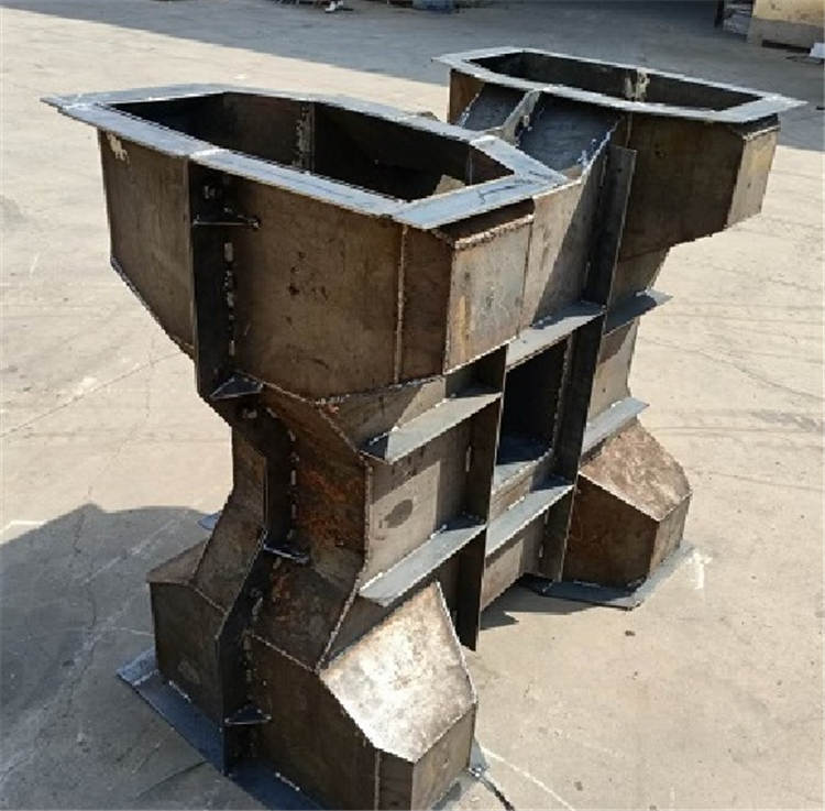 仿浪块模具水泥仿木花盆模具长方形水泥花盆模具