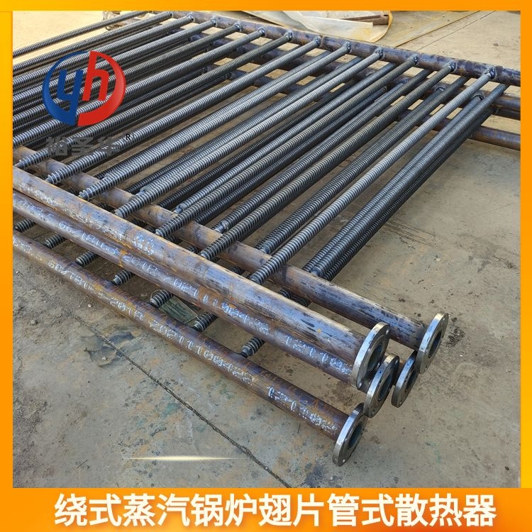 翅片管式换热器的加工 钢制蒸汽散热器 鸡舍散热器