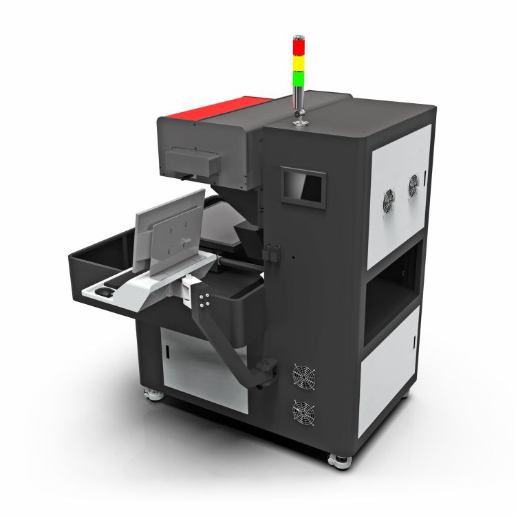 镭射刻字膜激光打标机