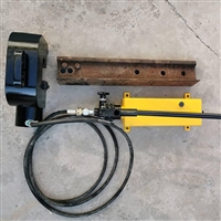 生产YQA-30分体式液压挤孔机厂家YQA型分体式液压钢轨开孔器供应