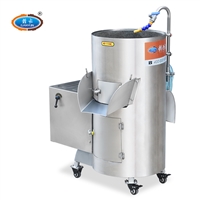 赣云牌120斤变频调速不锈钢土豆去皮脱皮清洗机