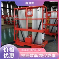 移动式剪叉升降台 12米液压式出租小型升降机 5百斤小型自动升降机