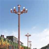 路氏照明  甘肃玉兰灯厂家 定制新型八叉九火玉兰灯  玉兰灯中华灯