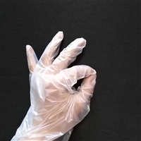 可降解一次性手套 堆肥一次性PLA聚乳酸手套PBAT食品级家务手套