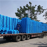 赛普仓库用塑料托盘 1211塑料托板防潮隔板 可置8根钢管