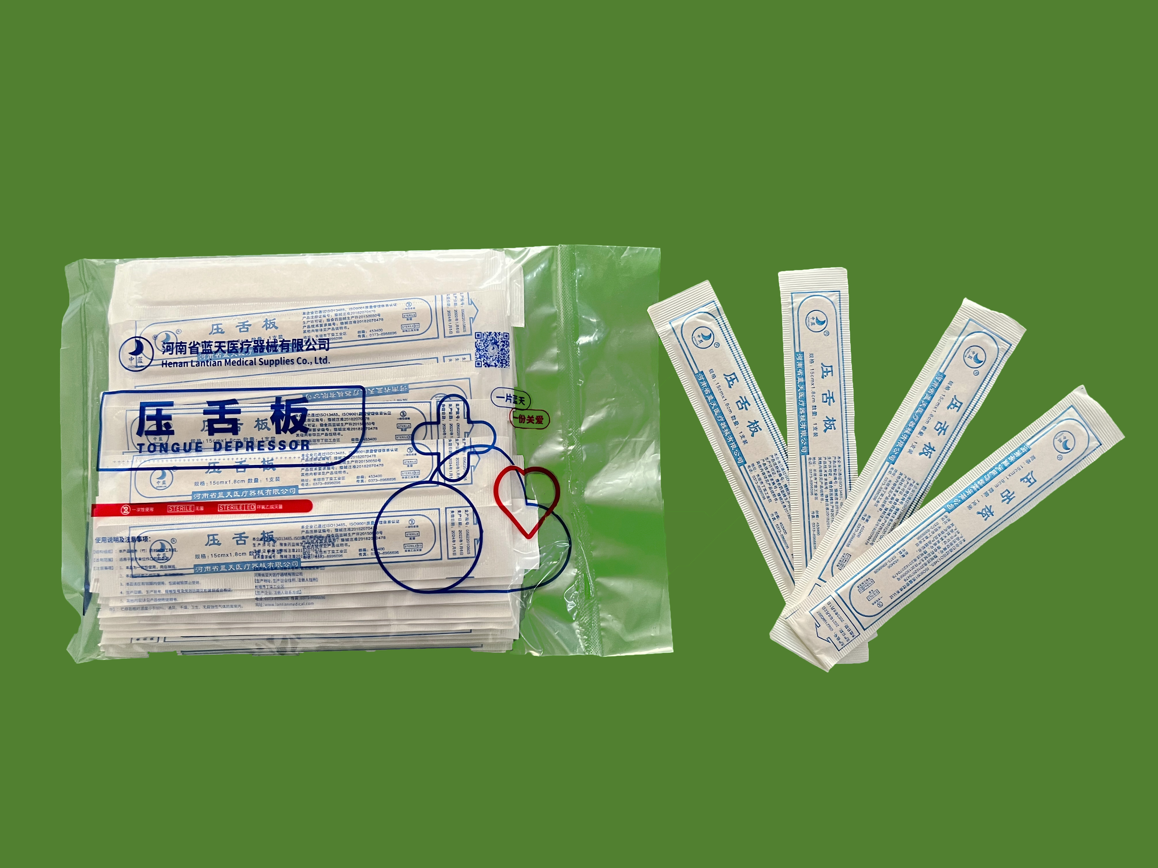 口腔检查压舌板 美容院敷面膜木棒 医用压舌板厂家