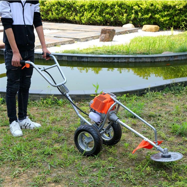 加强款汽油除草机 多功能背负式割草机 果园小型松土机