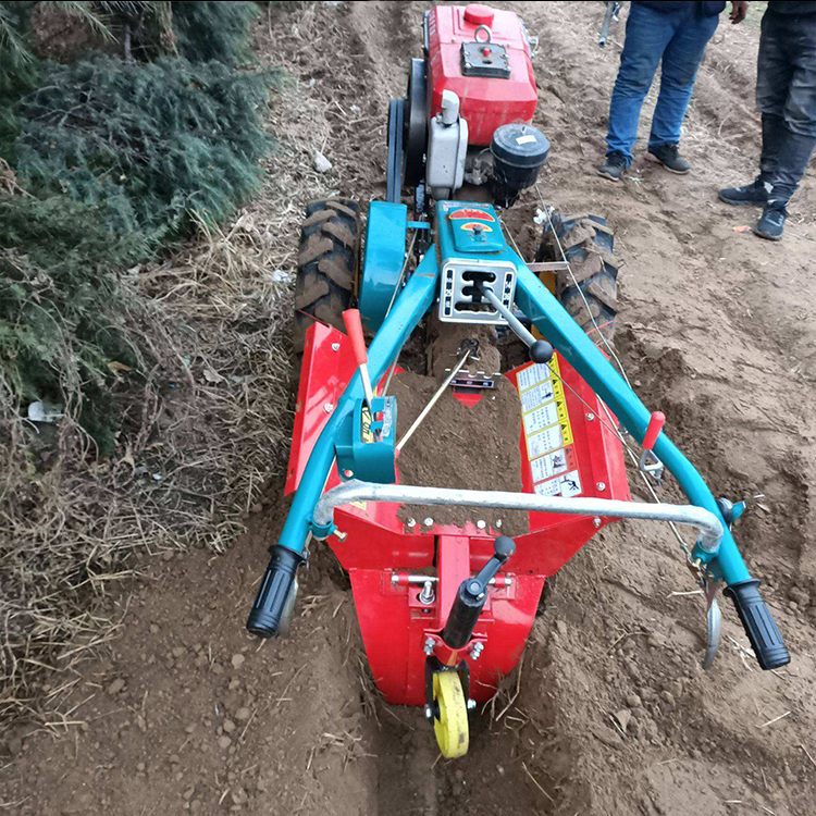 出售农用开沟机小型除草微耕开沟自走式草莓土豆姜开沟参数齐全质量