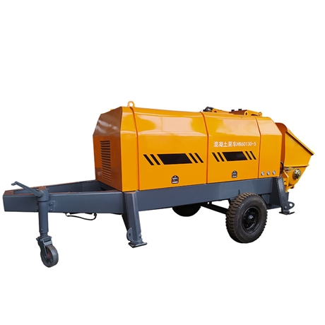 拖式混凝土输送泵车载式混凝土浇筑施工小型大颗粒细石输送泵
