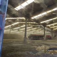 车间喷雾除尘设备 干雾降尘设备 料棚干雾降尘设备操作简单