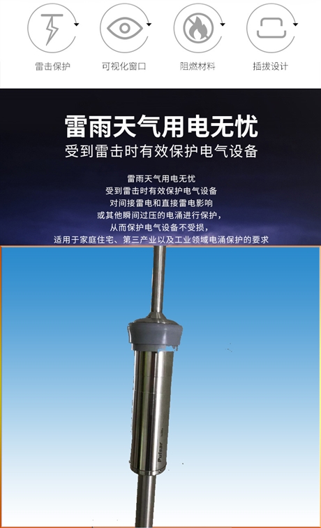 机场航空避雷针 爱丽达 提前放电避雷接闪器Pulsar1812