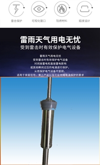 机场航空避雷针 爱丽达 提前放电避雷接闪器Pulsar1812