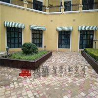 昆山梯形雨棚装饰 露天电动遮阳蓬钢架维修 昆山陆家镇街道帐篷搭建