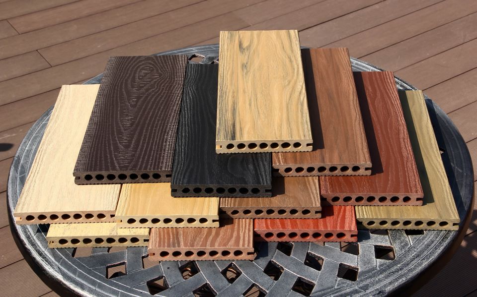 彩色塑木装点多彩世界