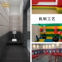 谈话室防撞墙裙墙围护墙板软包定做