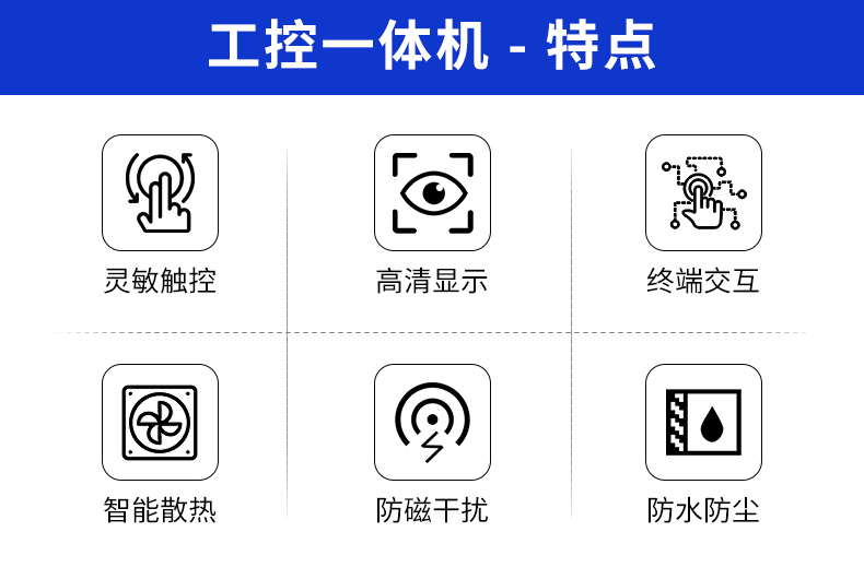 101215171922寸工控體機工業平板電腦嵌入式壁掛電容觸摸屏顯示器觸控