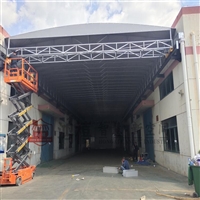 宝山移动棚 宝山推拉雨篷加工 渝水电动推拉雨棚厂家 昆山轨道移动雨篷