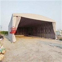 通州伸缩雨篷钢架维修 更换推拉蓬房油布 兴仁镇雨棚低至85元起