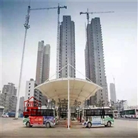 苏州停车棚 苏州自行车棚加工 膜结构雨篷厂家提供 移动棚定做 新昌沃州电动推拉雨棚厂家 推拉雨棚