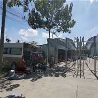 江阴油布帐篷大型仓储 伸缩雨棚 江阴祝塘镇鸿禧遮阳蓬低至90元起