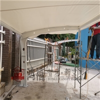 浔阳停车棚 浔阳膜结构车棚 手动推拉雨篷 昆山轨道移动雨篷 浦东膜结构车棚 雨篷口碑 评测