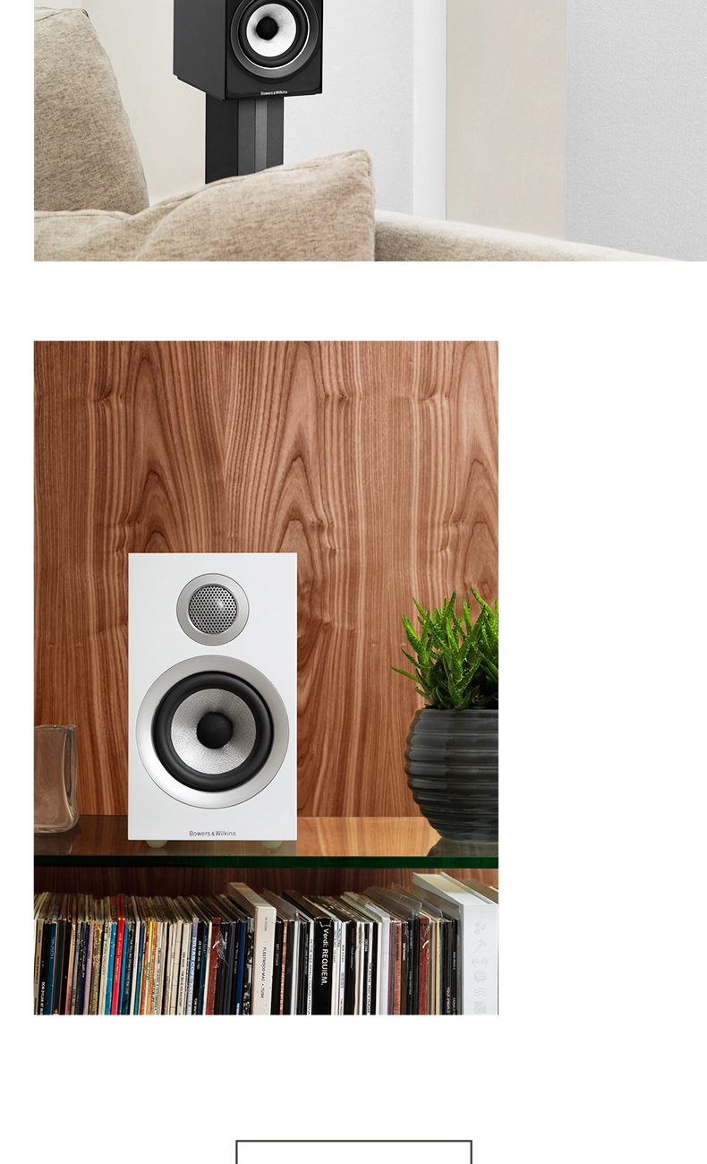 英国bw宝华韦健707s2书架音箱20家用立体声重低音hifi无源音响