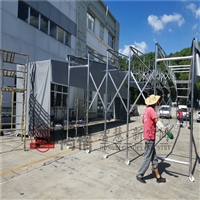 温岭伸缩帐棚制作 移动油布推拉篷房 温岭城东遮阳蓬搭建低至99元起