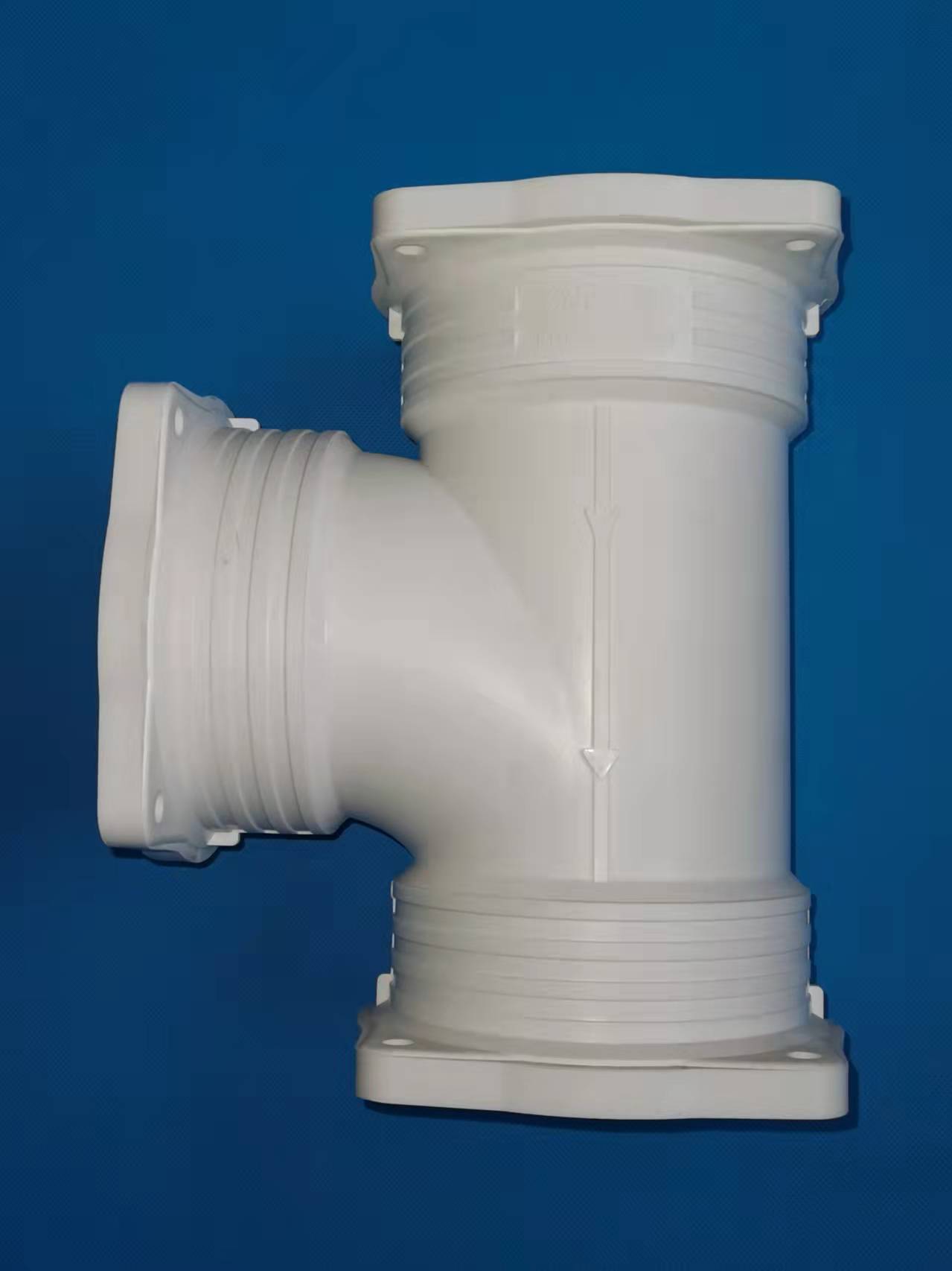 frpp法兰承插静音排水管