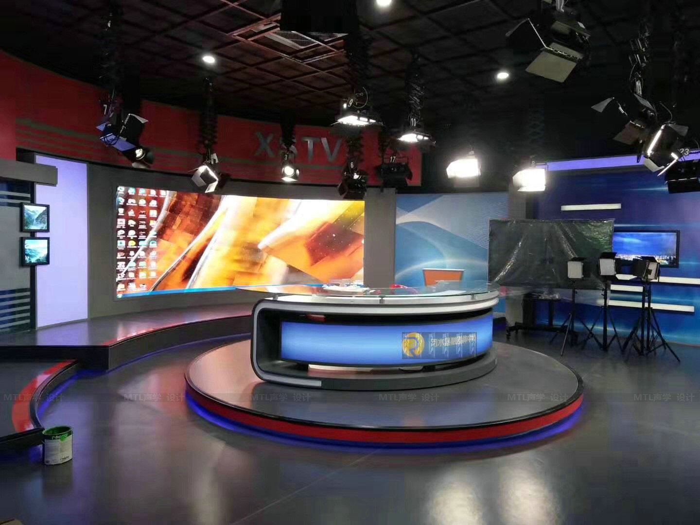 融媒体校园电视台演播室系统,校园电视台媒资非编系统