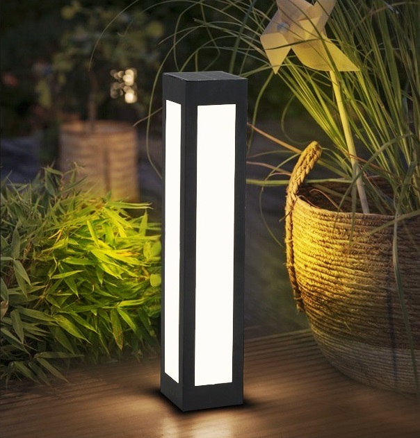 市电 太阳能草坪灯 方柱灯 小区别墅