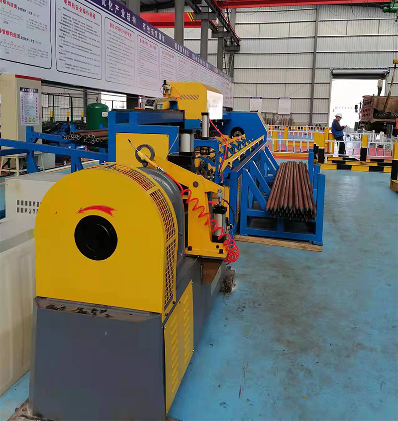 光伏地桩小导管打尖机导管尖头成型机超前小导管尖头机缩尖机