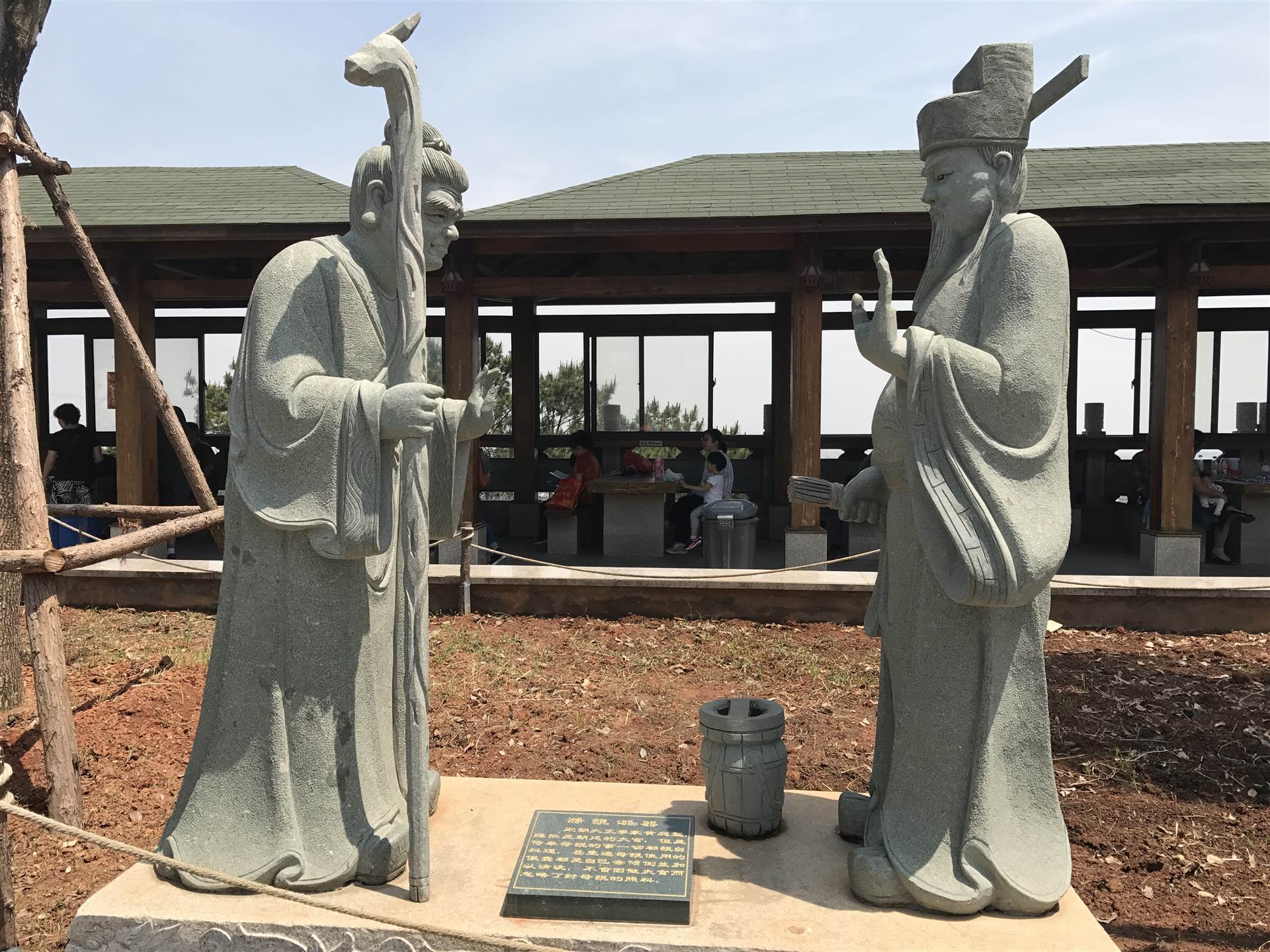 花岗岩二十四孝石雕人像摆件广场寺庙青石古代人物雕像