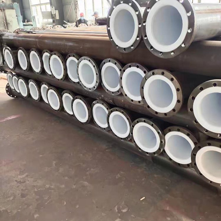 钢衬塑管钢衬超高分子量聚乙烯管道内衬聚四氟乙烯钢管沧盛管道