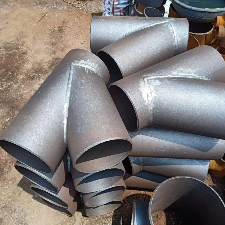 铭源厚壁碳钢dn300等径三通建筑工地用焊接三通