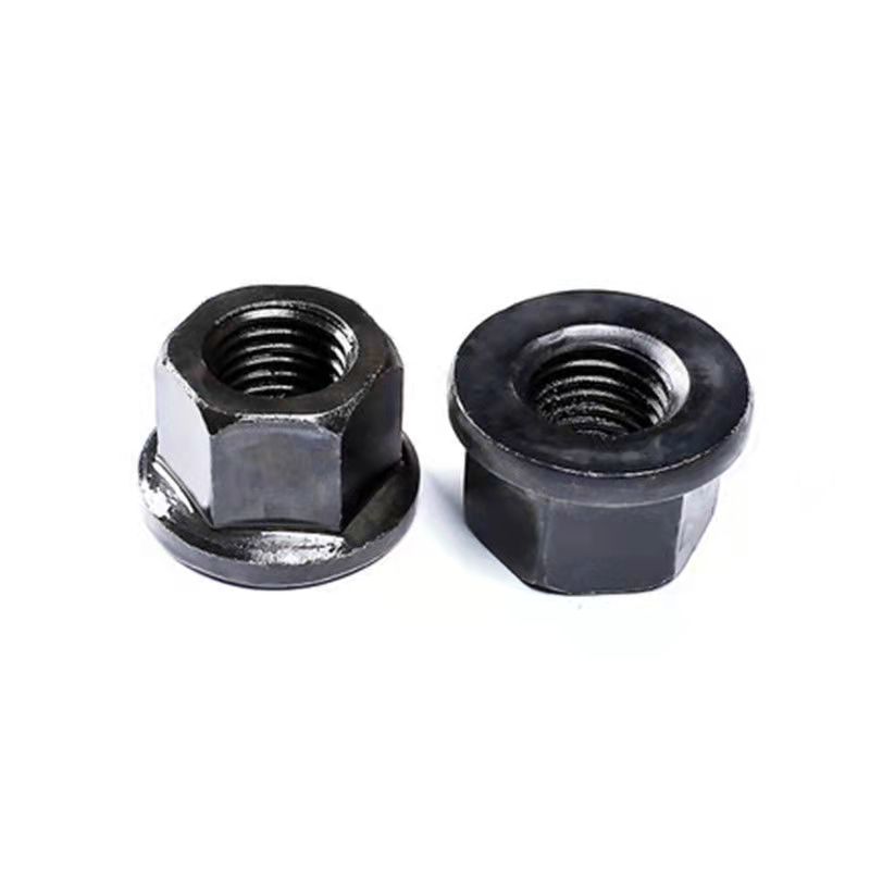 高强度法兰带垫螺帽带垫螺母压板螺母t型丝用法兰加厚螺母m8m36