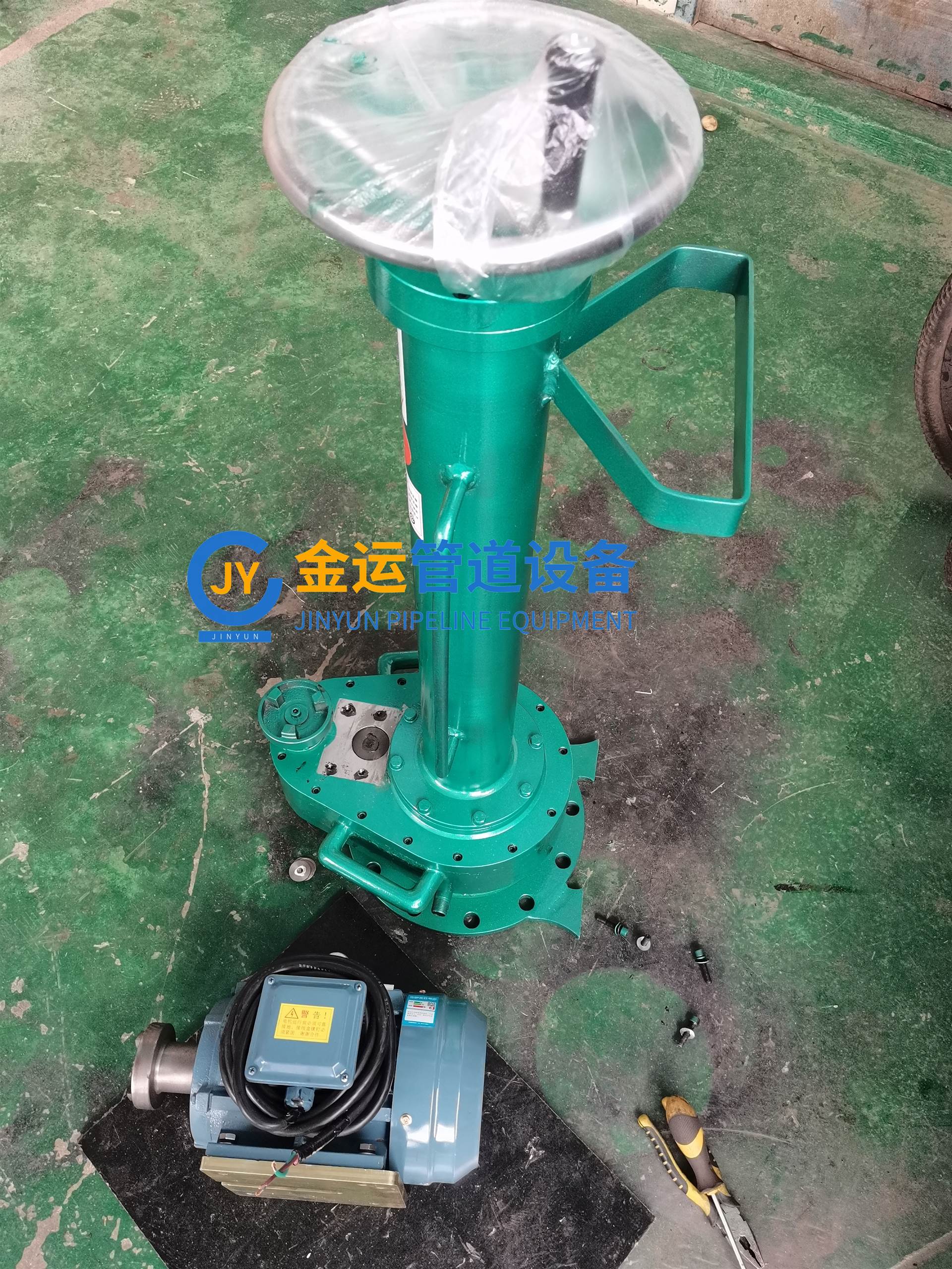 重庆 电动开孔机 小型管道带压电动开孔机 铸铁管道带水开孔器