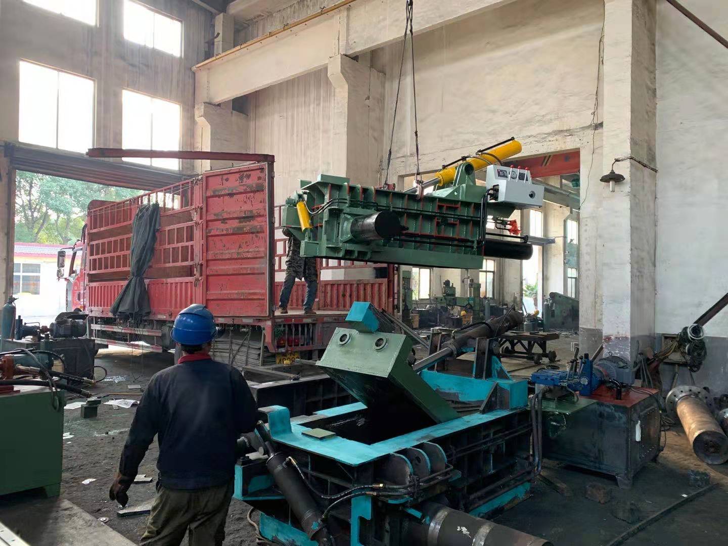 江阴华顺 135吨打包机 金属打包机 金属压块机 铁屑打包机 种类齐全