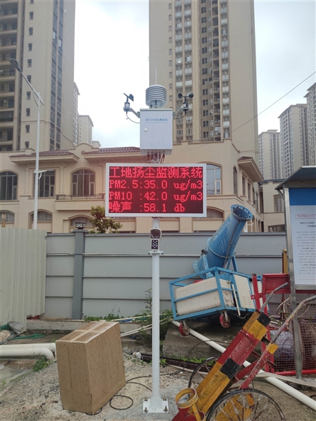 哈尔滨石子厂扬尘超标报警系统