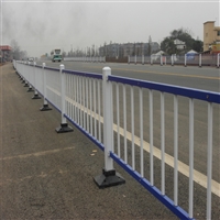 广州非机动车隔断栏 防撞护栏市政护栏 道路护栏